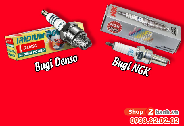 Bugi ngk và bugi denso cái nào tốt hơn cho xe máy - 1