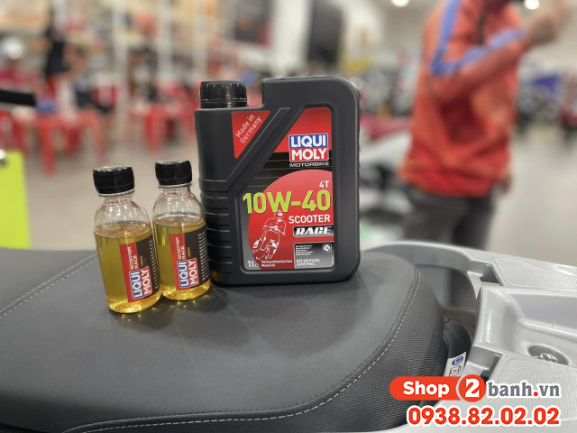 Xe tay ga honda giorno 125 đi bao lâu thì nên thay nhớt - 9