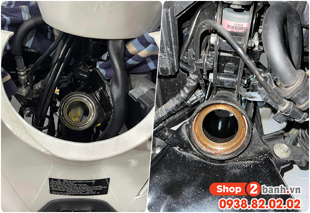 Thay chén cổ xe yamaha janus ở đâu uy tín tphcm giá bao nhiêu - 1