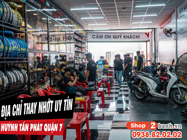 Địa chỉ thay dầu nhớt chính hãng uy tín ở huỳnh tấn phát quận 7 giá tốt - 1