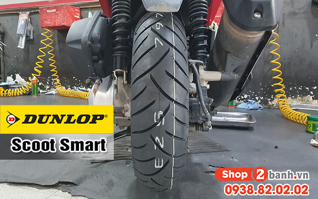 Adv 160 thay lốp dunlop scoot smart bám đường có tốt không - 3