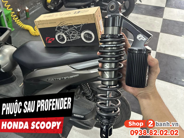 Phuộc profender cho honda scoopy 110 loại nào đi êm và bền nhất - 1