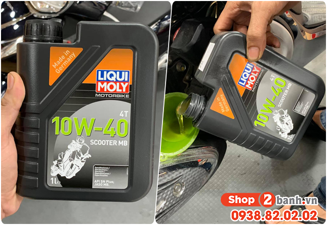 Xe yamaha fascino 125 chạy roda thì thay nhớt máy như thế nào - 6