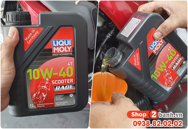 Dung tích nhớt xe fascino 125 bao nhiêu ml - 9