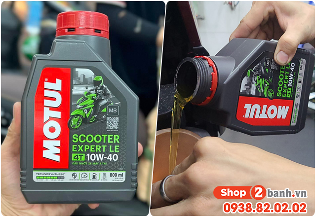 Xe yamaha fascino 125 chạy roda thì thay nhớt máy như thế nào - 5