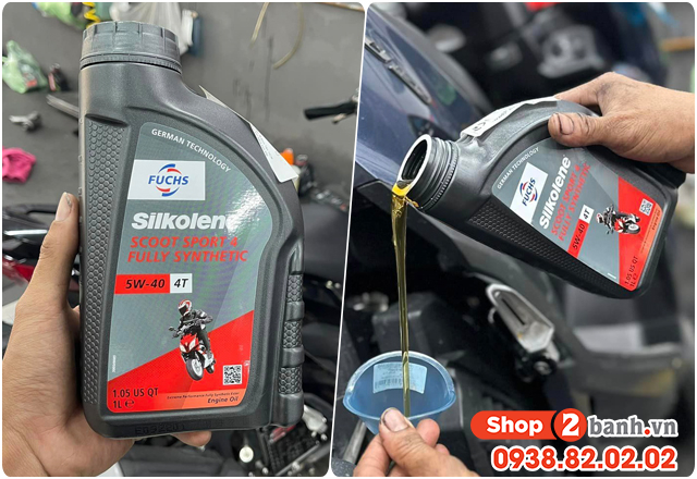 Dung tích nhớt xe fascino 125 bao nhiêu ml - 11