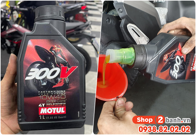 Dung tích nhớt xe fascino 125 bao nhiêu ml - 4
