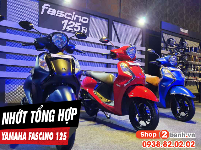 Top 5 dầu nhớt tổng hợp cho xe yamaha fascino 125 - 1