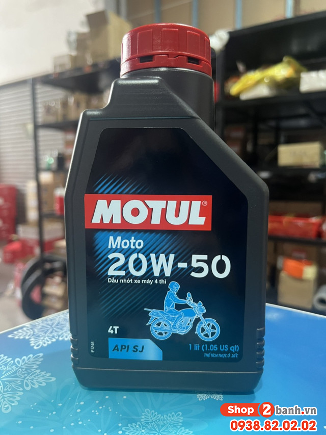 Nhớt motul moto 20w50 1l - 1