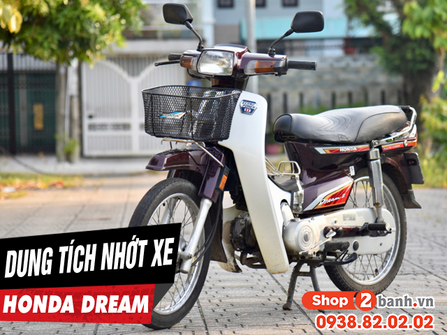 Dung tích nhớt xe honda dream bao nhiêu ml thay loại nào phù hợp - 1