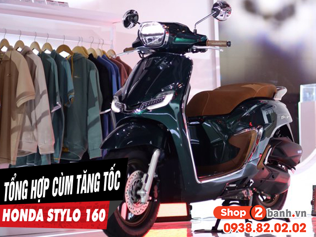 Tổng hợp cùm tăng tốc domino cho xe honda stylo 160 mới nhất hiện nay - 1