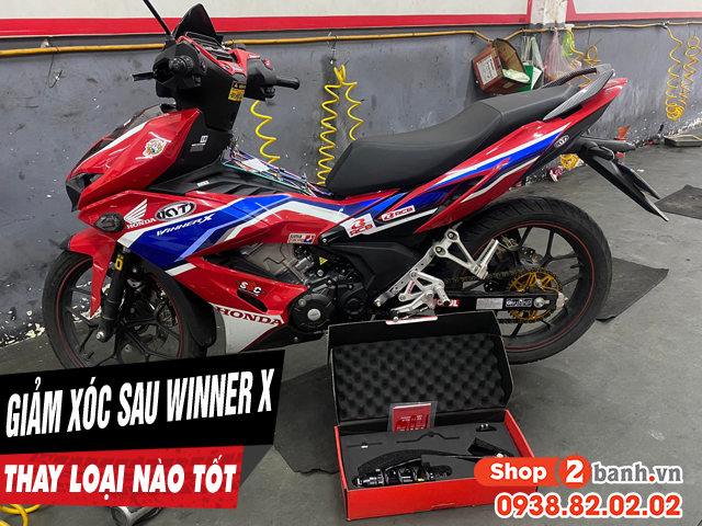 Thay phuộc nhún giảm xóc sau xe winner x giá bao nhiêu - 1