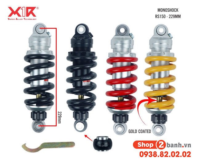Thay phuộc nhún giảm xóc sau xe winner x giá bao nhiêu - 3