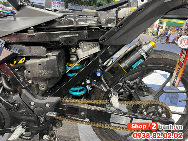 Thông số phuộc sau raider 150 cao bao nhiêu thay loại nào tốt - 4