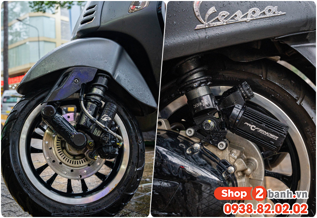Tư vấn lên phuộc profender cho xe vespa sprint có tốt không - 5