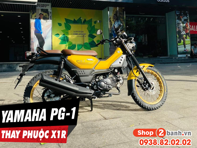 Tư vấn lên phuộc sau x1r cho xe yamaha pg-1 có tốt không - 1