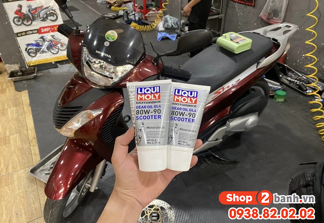 Thay nhớt láp hộp số xe sh 125i-150i-160i bao nhiêu ml là đúng chuẩn - 2