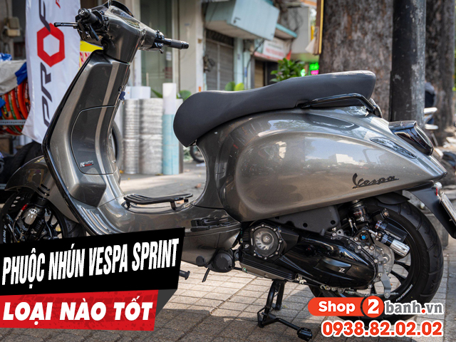 Thay phuộc nhún giảm xóc xe vespa sprint giá bao nhiêu - 1