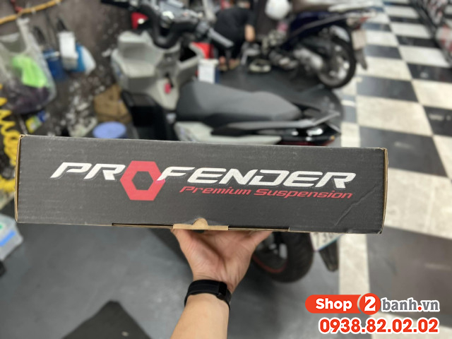 Nâng cấp phuộc sau profender cho xe yamaha grande nhún có êm không - 3