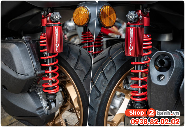 Phuộc profender cho yamaha xmax 300 loại nào nhún êm và bền nhất - 4