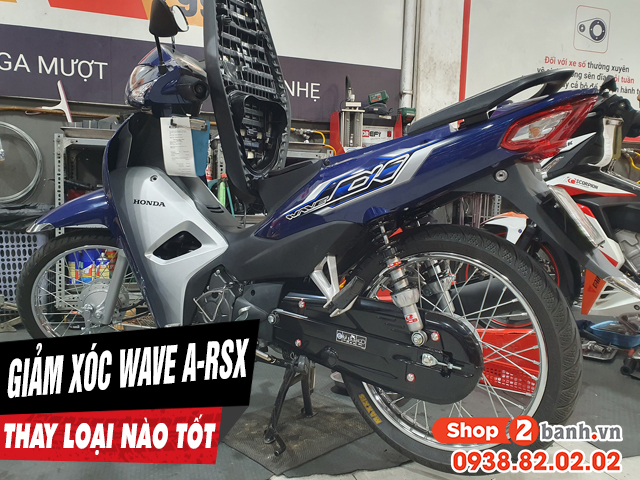 Thay phuộc nhún giảm xóc sau xe wave a-rsx giá bao nhiêu - 1