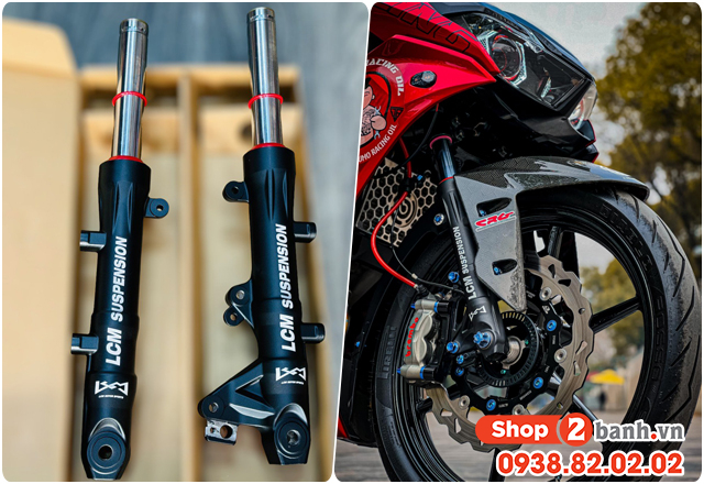 Phuộc trước winner x có đường kính ty phuộc là bao nhiêu - 3