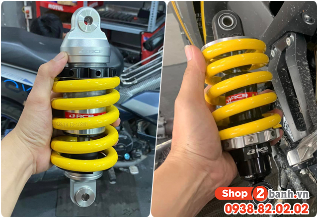Thay phuộc nhún giảm xóc sau xe exciter 155-150 giá bao nhiêu - 6