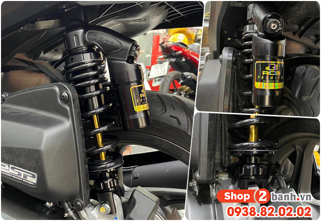 Tổng hợp phuộc rcb cho honda giorno 125 nhún êm và bền nhất - 4