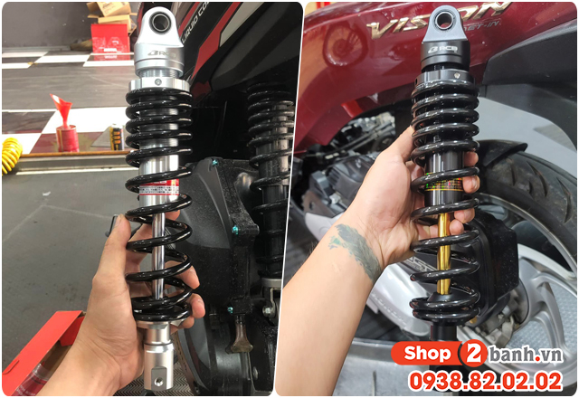 Tổng hợp phuộc rcb cho honda giorno 125 nhún êm và bền nhất - 2