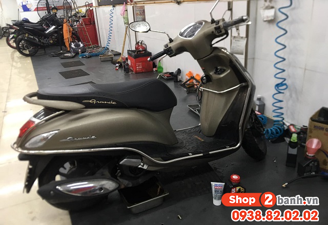 Thay nhớt láp hộp số xe yamaha grande bao nhiêu ml là đúng chuẩn - 2