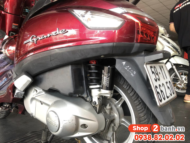 Thông số phuộc nhún sau xe yamaha grande cao bao nhiêu mm - 5