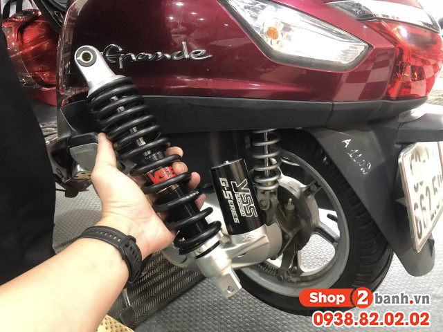 Thay phuộc nhún giảm xóc sau xe grande giá bao nhiêu - 6