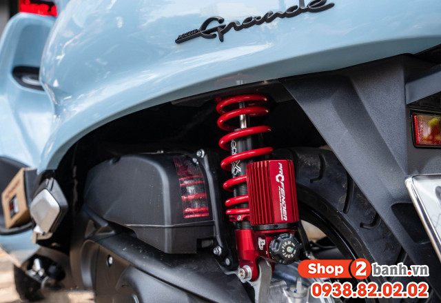 Thay phuộc nhún giảm xóc sau xe grande giá bao nhiêu - 3