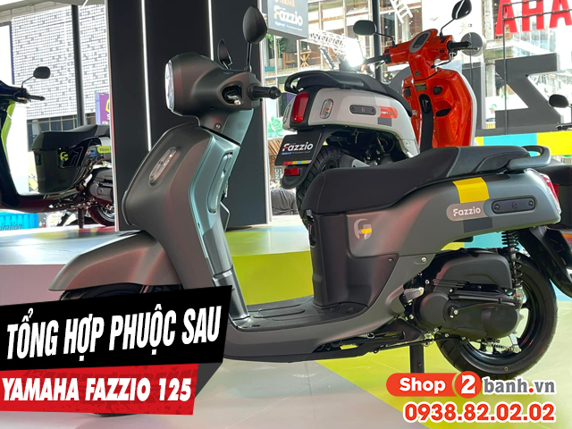 Tổng hợp phuộc sau xe yamaha fazzio 125 nhún êm đẹp mới nhất hiện nay - 1