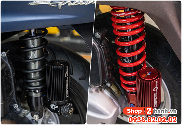 Phuộc profender cho yamaha fazzio 125 loại nào đi êm và bền nhất - 4