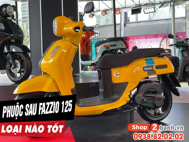 Nên thay phuộc sau xe yamaha fazzio 125 loại nào tốt nhất - 1