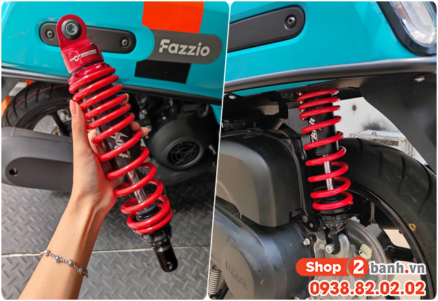 Nên thay phuộc sau xe yamaha fazzio 125 loại nào tốt nhất - 2