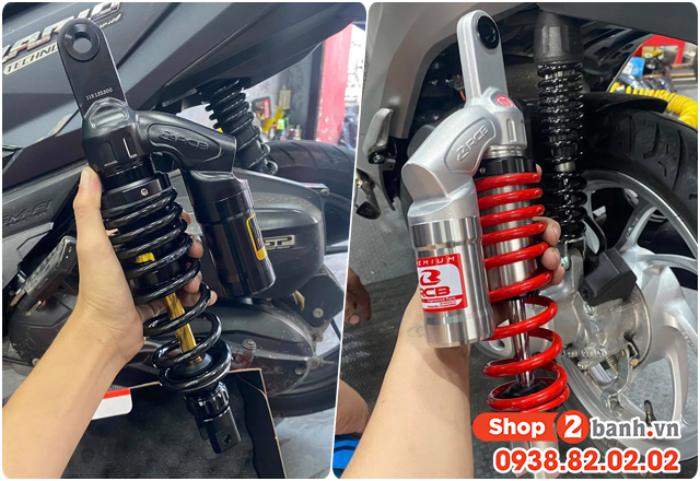 Phuộc rcb cho yamaha fazzio 125 loại nào đi êm và bền nhất - 4