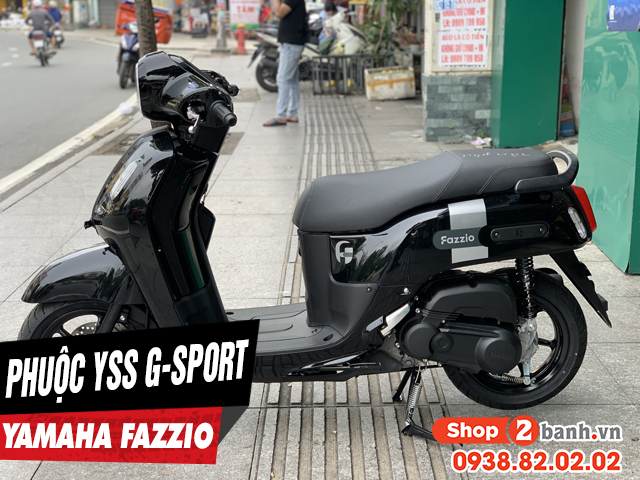 Tư vấn lên phuộc yss g-sport cho yamaha fazzio 125 nhún có êm không - 1