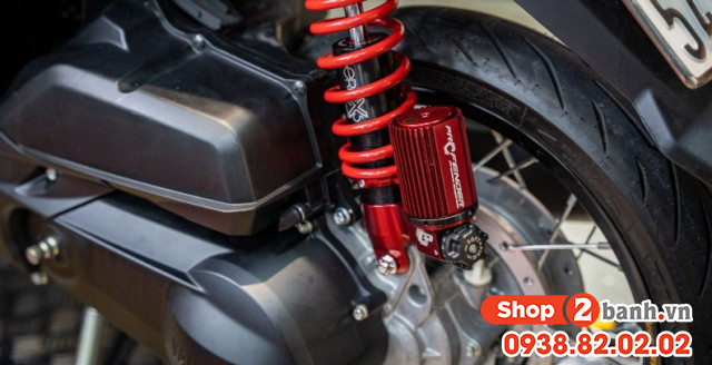 Thay phuộc nhún giảm xóc sau xe yamaha fazzio 125 giá bao nhiêu - 3