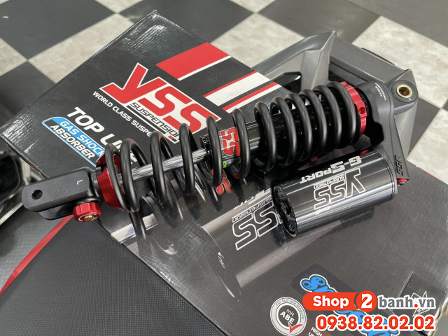 Tư vấn lên phuộc yss g-sport cho yamaha fazzio 125 nhún có êm không - 3