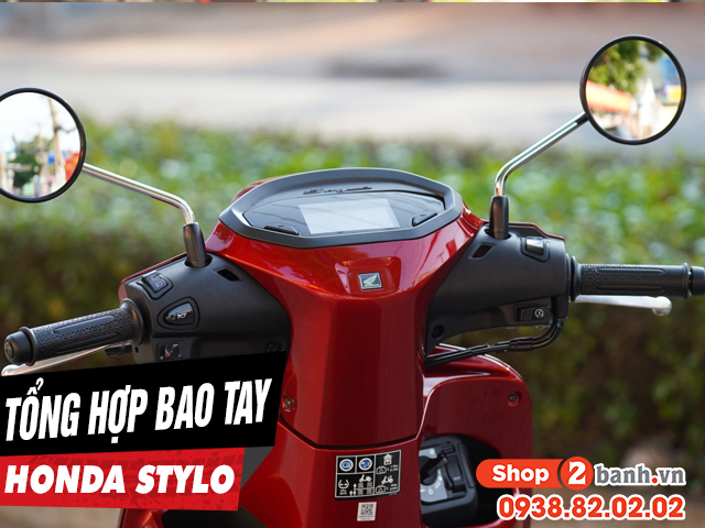 Tổng hợp bao tay êm và bám tốt cho stylo 160 mới nhất 2025 - 1