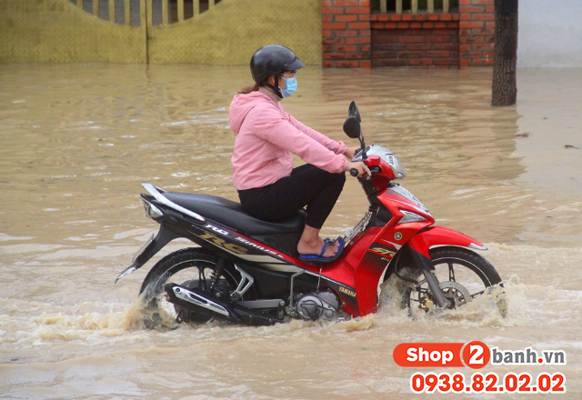 Cần kiểm tra những gì sau khi xe yamaha sirius bị ngập nước - 1