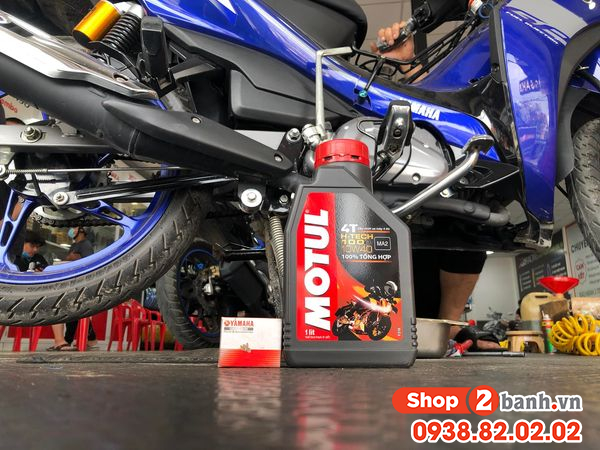 Xe yamaha jupiter finn mới mua chạy bao nhiêu km thì nên thay nhớt - 3