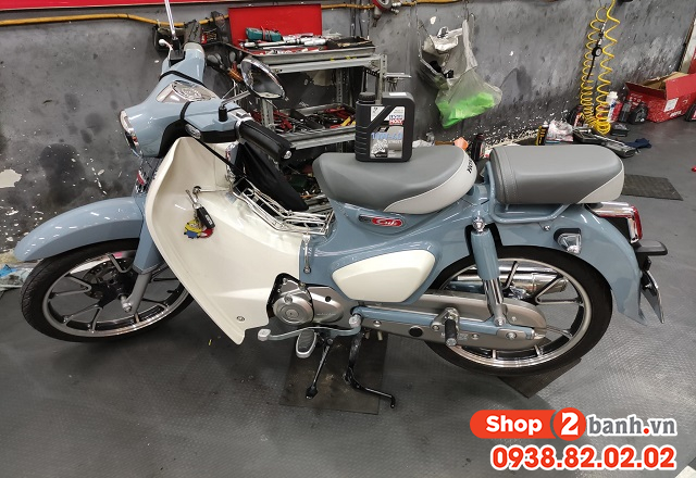 Xe super cub c125 mới mua chạy bao nhiêu km thì nên thay nhớt - 2