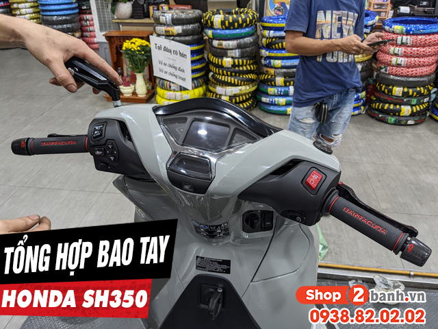 Tổng hợp bao tay êm và bám tốt cho sh350i mới nhất 2025 - 1