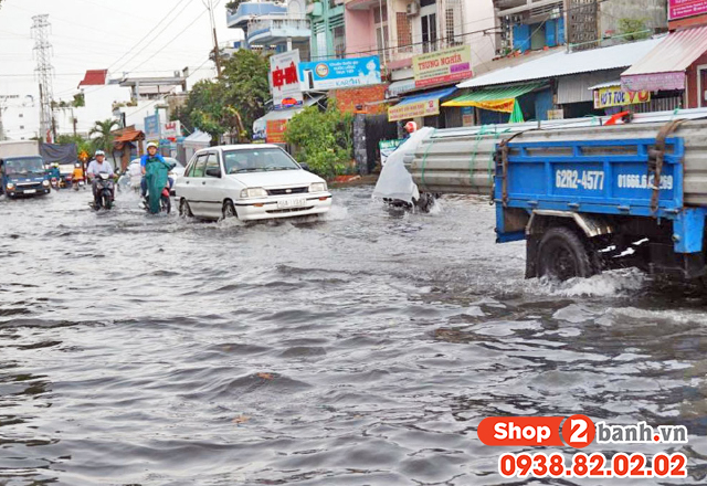 Các tuyến đường bị ngập nước vào mùa mưa ở long an - 2
