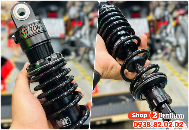 Tổng hợp phuộc nitron cho piaggio medley nhún êm và bền nhất 2025 - 2