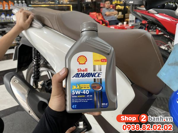 Xe sh350i mới mua chạy bao nhiêu km thì nên thay nhớt - 5