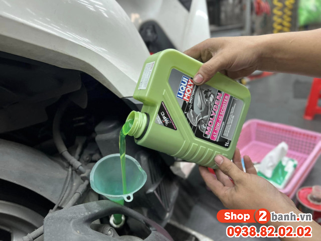 Xe sh350i mới mua chạy bao nhiêu km thì nên thay nhớt - 4